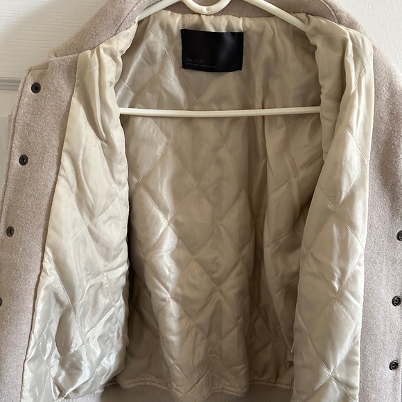 Oak + Fort Varsity Bomber Jacket - Picture 5 of 13